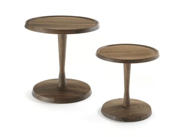 PEGASO - Round solid wood coffee table by Riva 1920 - view 2